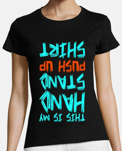 Tee-shirt stand main push up - crossfit