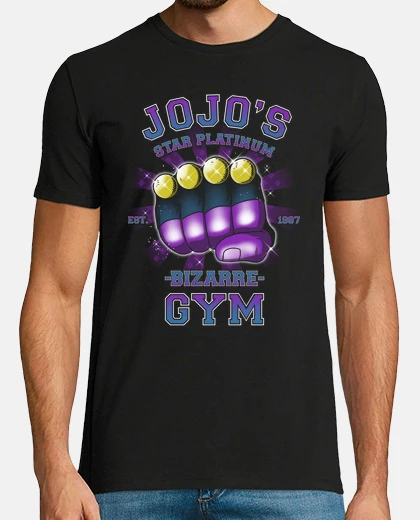 Playera Star Platinum Gym