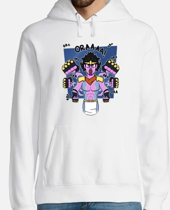 Star platinum jojos bizarre adventure hoodie tostadora