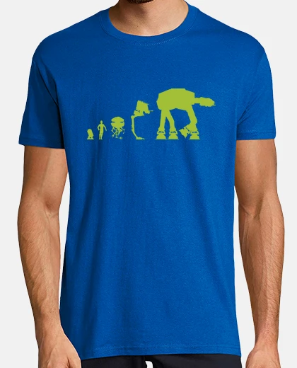T-shirt star wars evoluzione