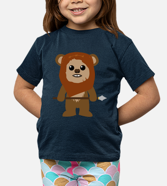 tønde Boghandel Placeret Star wars ewok kids t-shirt | tostadora