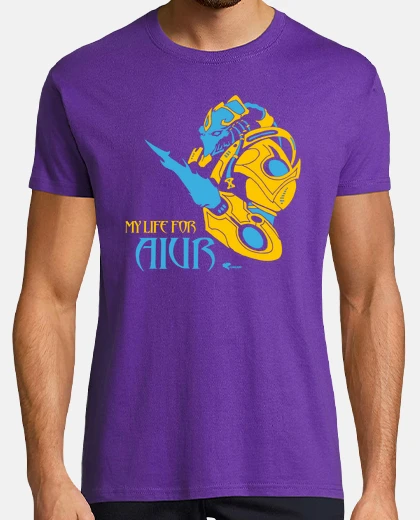 Tee-shirt starcraft zélote ma vie pour aiur