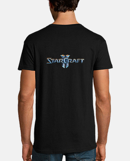 Starcraft 2 TERRAN y logo de SC2 en la espalda