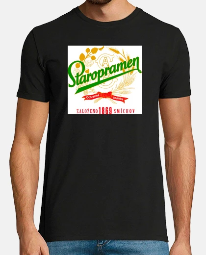 Camiseta Staropramen beer, República Checa