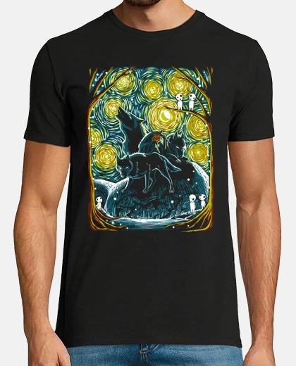 T-shirt starry forest