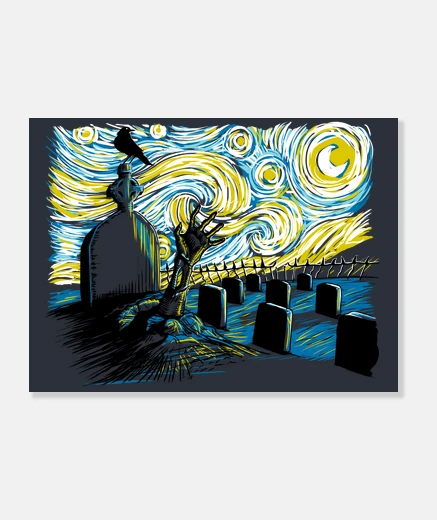 Wall starry night z