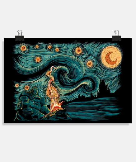 Poster starry souls