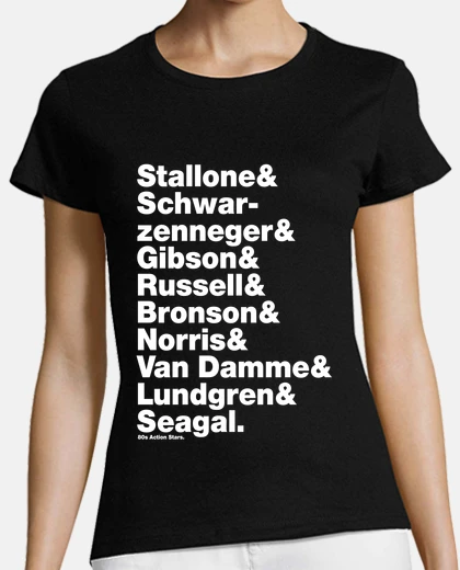 Tee-shirt Stars d39action des années 80