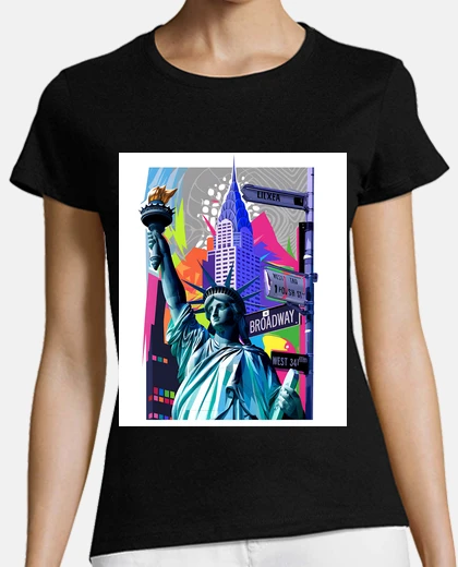 T-shirt Statue of Liberty New York City Urban