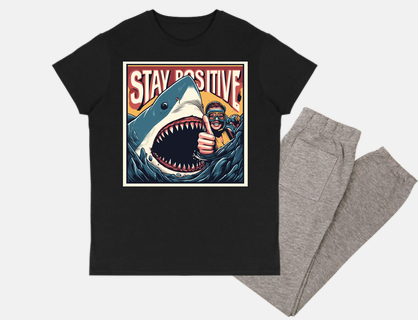 Stay positive Shark