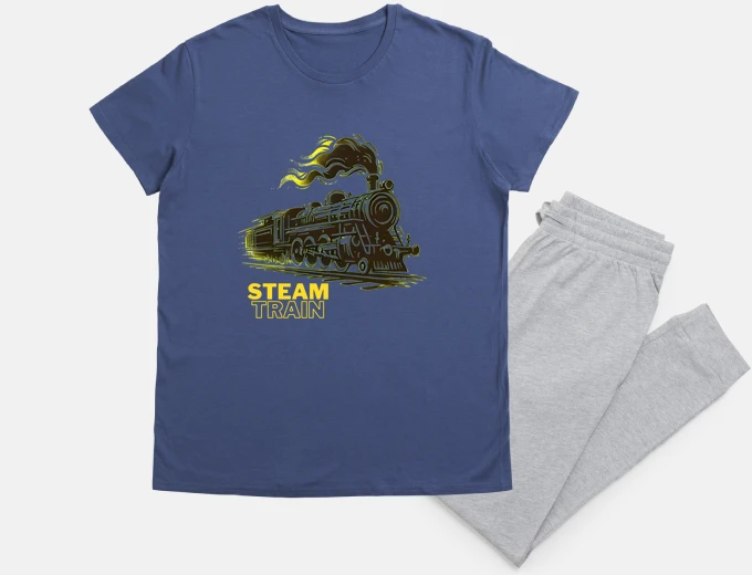 Pyjama steam train