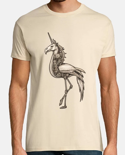 Camiseta steampunk ilustración manga corta