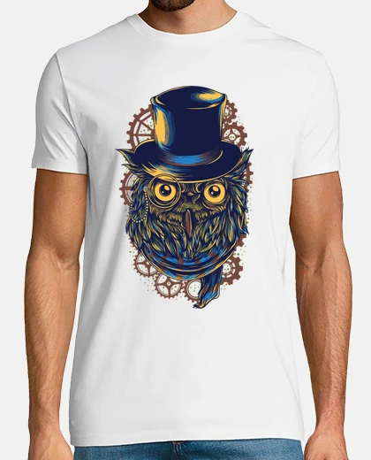Camiseta Steampunk Owl