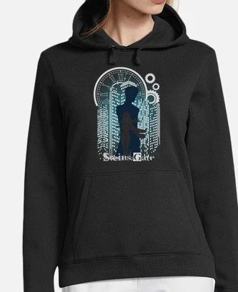 Steins gate time machine maker hoodie tostadora