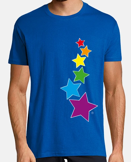 T-shirt stelle arcobaleno ii