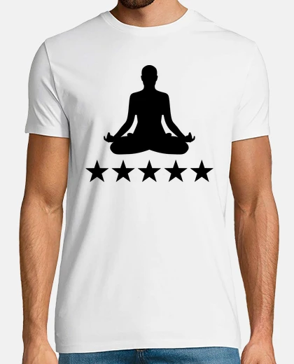 T-shirt stelle di yoga