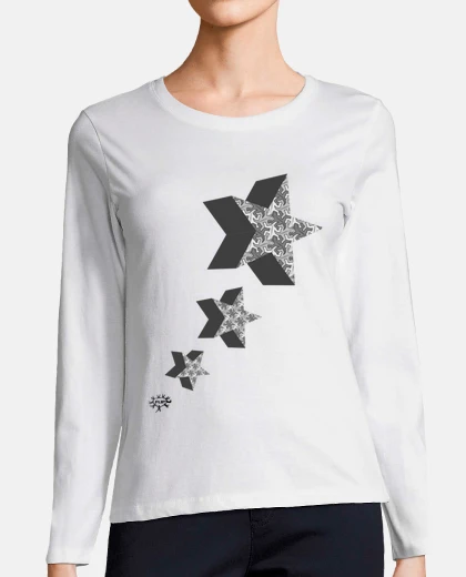 T-shirt stelle escher stars 3d