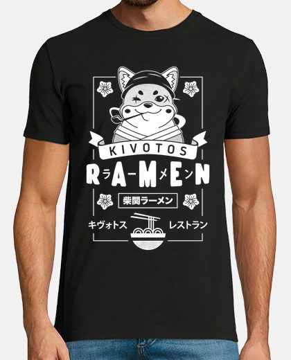 T-shirt stemma di kivotos ra men