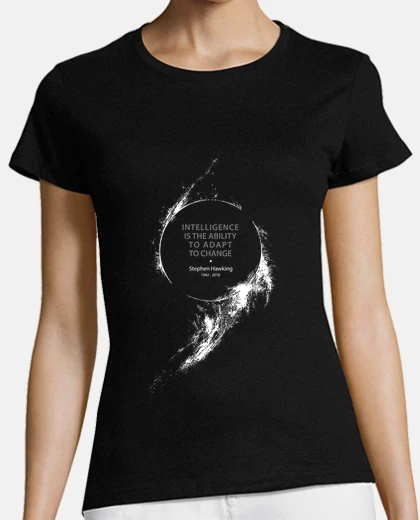 Tee-shirt stephen hawking - cosmologie - science 