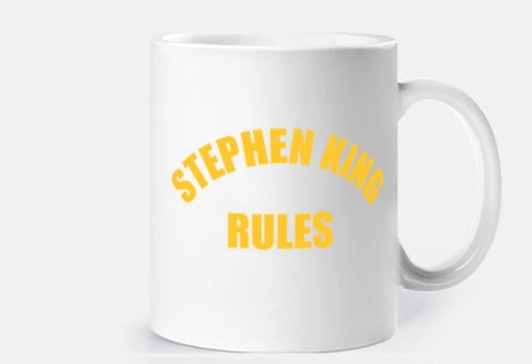 Taza Stephen King rules