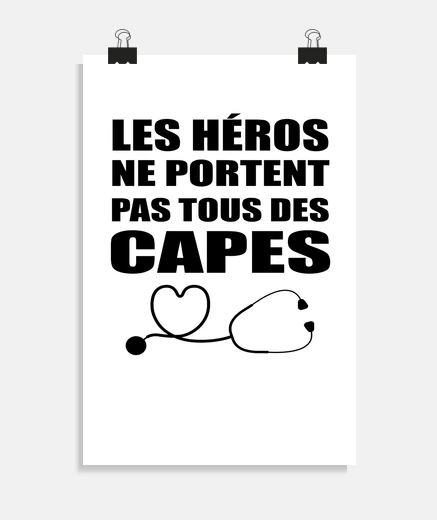 Poster stethoscope doctor job doctor quote