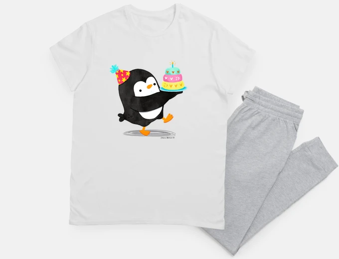 Pyjama Steve Penguin Birthday