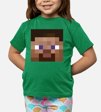 Minecraft steve 2024 t shirt