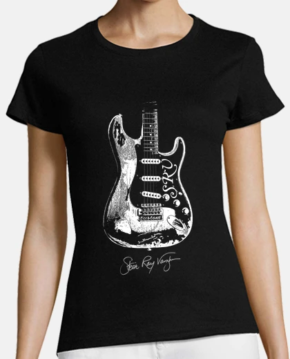 T-shirt stevie ray vaughan - chitarra-blues-roc
