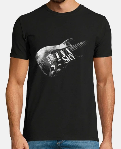 Tee-shirt stevie ray vaughan-numéro un - guitar-b
