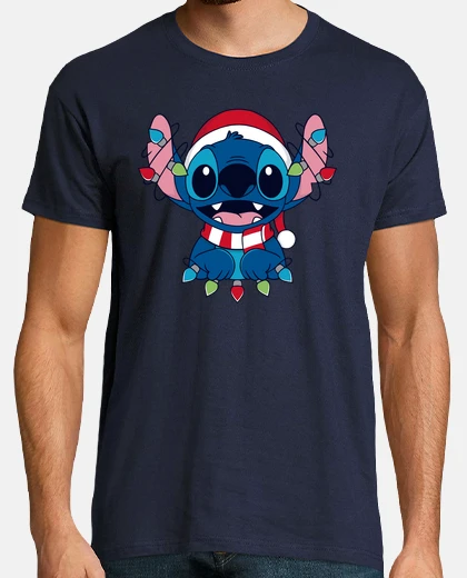 T-shirt stitch christmas lights