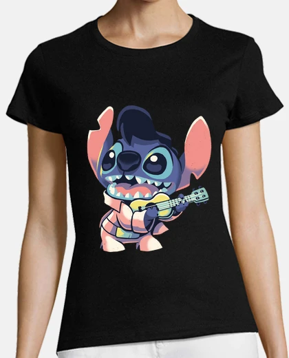 Tee-shirt Stitch o ont elvis son g 90 s