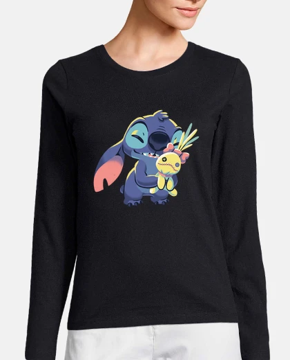 Tee-shirt Stitch o ont un joli câlin des années 9