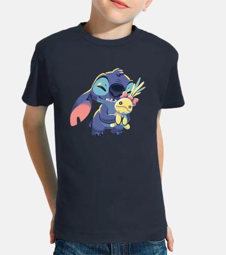 Children's stitch ohana cute hug 90s