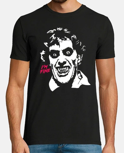 T-shirt sto bene lupo mannaro