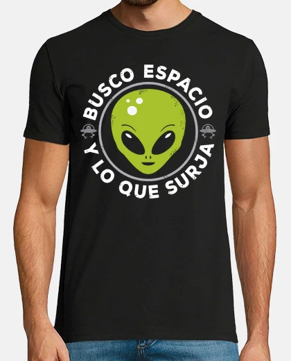T-shirt Sto cercando spazio e che nasce di