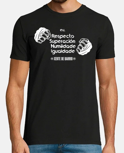 Tee-shirt stock de boxe - blanc