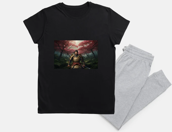 Pyjama stoic samurai