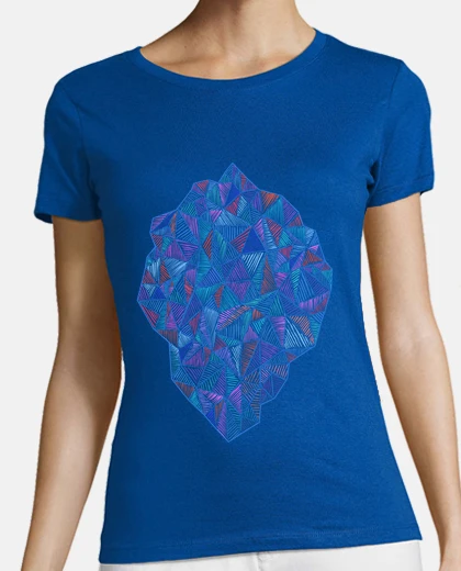 Tee-shirt stone de triangles mixtes