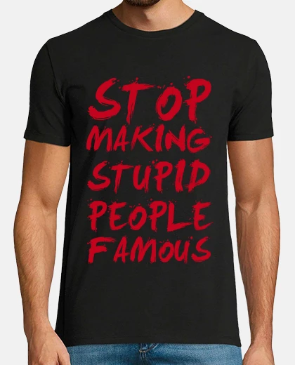 Playera STOP STUPID