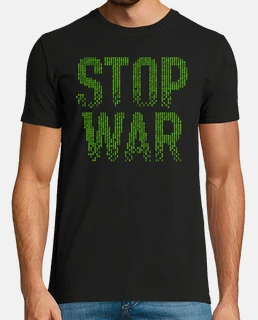 Stop War código binario