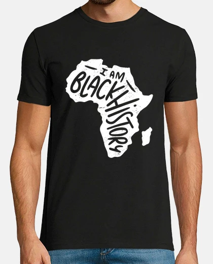 T-shirt storia africana, sviluppo dell&#39;africa.