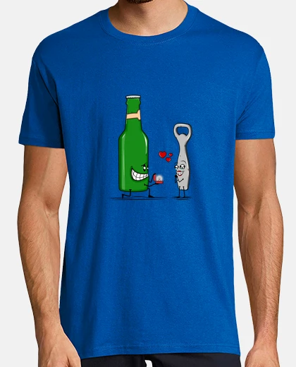 T-shirt storia d39amore alla birra