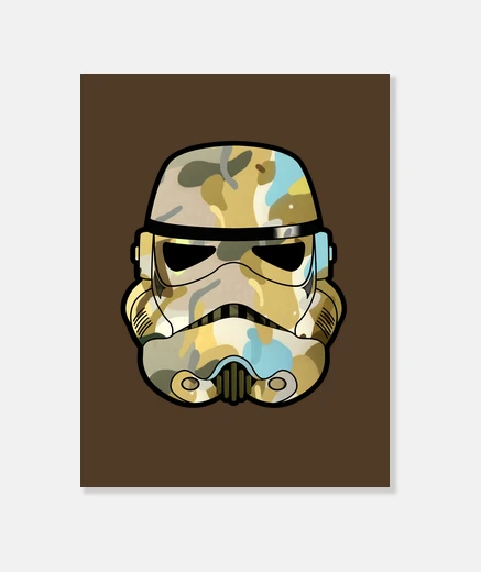 Wall stormtrooper helmet
