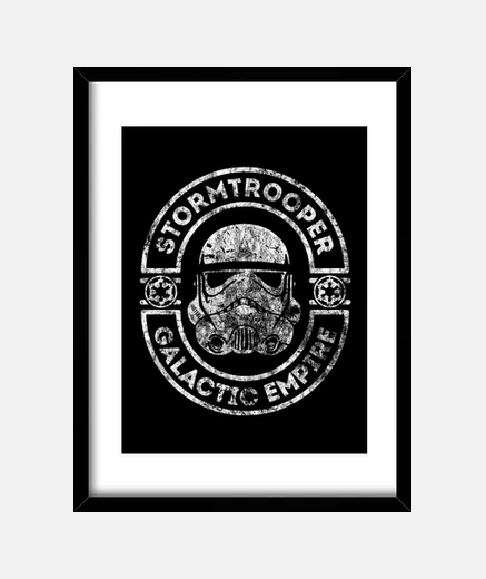 Cadre Stormtrooper rétro