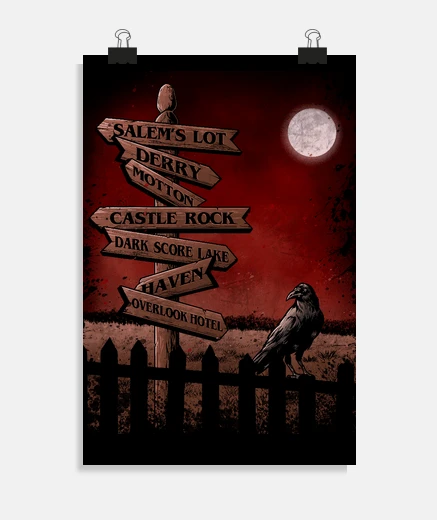 Poster strade cross horror