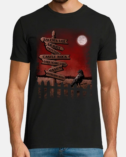 T-shirt strade cross horror