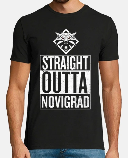 T-shirt Straight Outta Novigrad