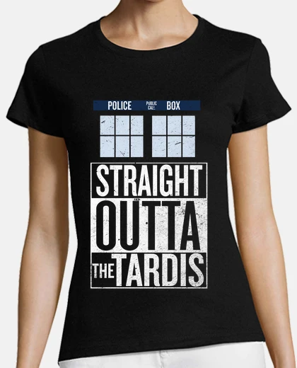 T-shirt Straight Outta the Tardis