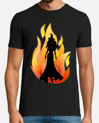 Maglietta con il fuoco online