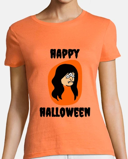 T-shirt streghe halloween tre occhi capelli lun